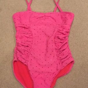 Pink swimsuit